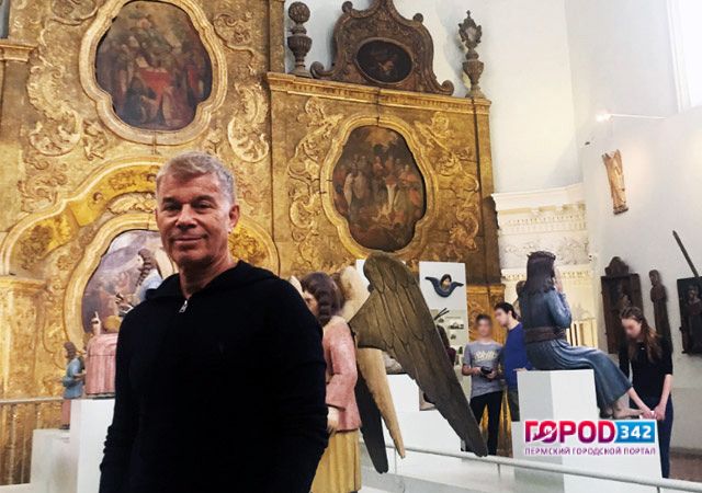 Олег Газманов посетил Пермскую художественную галерею