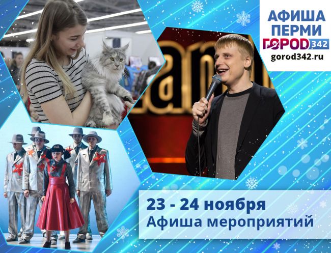 Афиша выходного дня в Перми. 23 — 24 ноября 2019