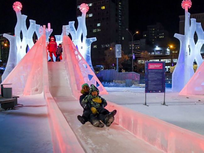 Ледовый городок в центре Перми посетили более 266 тысяч человек
