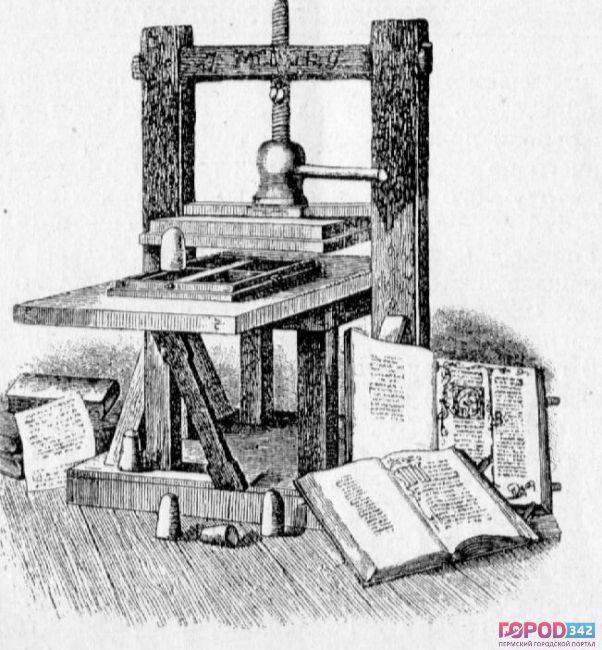 В галерее покажут копию гутенберговского печатного станка