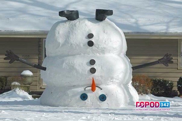 В Перми пройдет конкурс снежных фигур