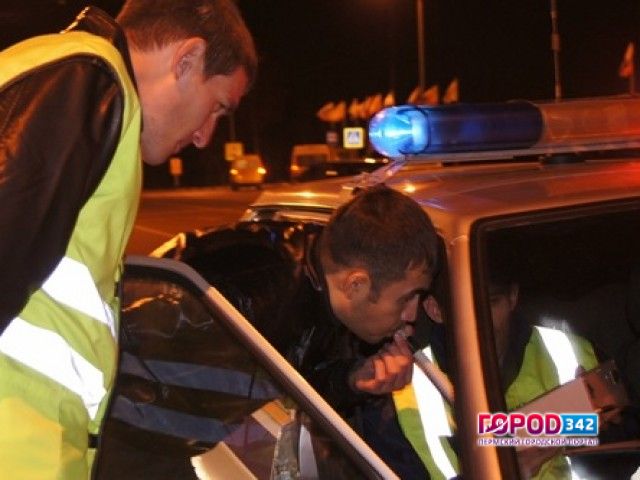 За выходные в Прикамье 192 водителя задержаны в стадии опьянения