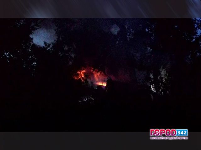19 июня в Перми в районе Красных казарм произошел пожар