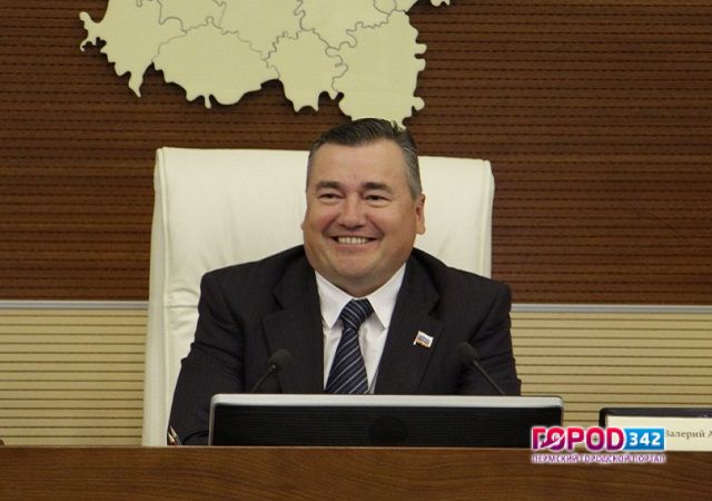Валерий Сухих выдвинут на должность председателя Заксобрания Прикамья