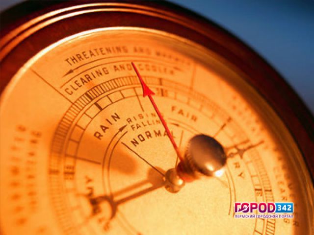 В выходные в Перми ожидается аномально высокое атмосферное давление
