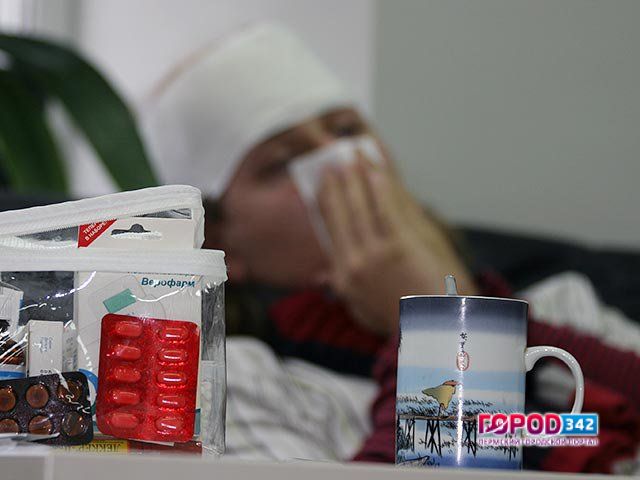 За минувшую неделю в Прикамье ОРВИ заболели более 20 тысяч человек