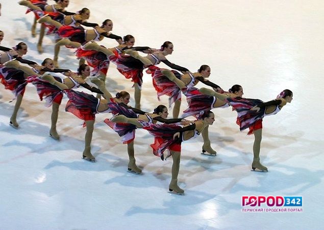 Кубок России по синхронному катанию на коньках в Перми