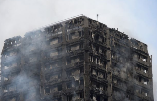 Страшный пожар многоэтажки в западной части Лондона