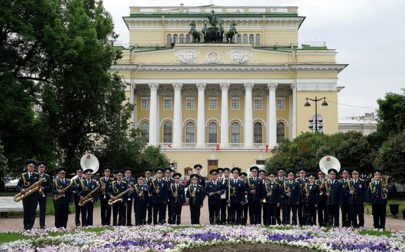 Пермский губернский оркестр принял участие в Международном фестивале военных оркестров, прошедшем в День России в Санкт-Петербурге