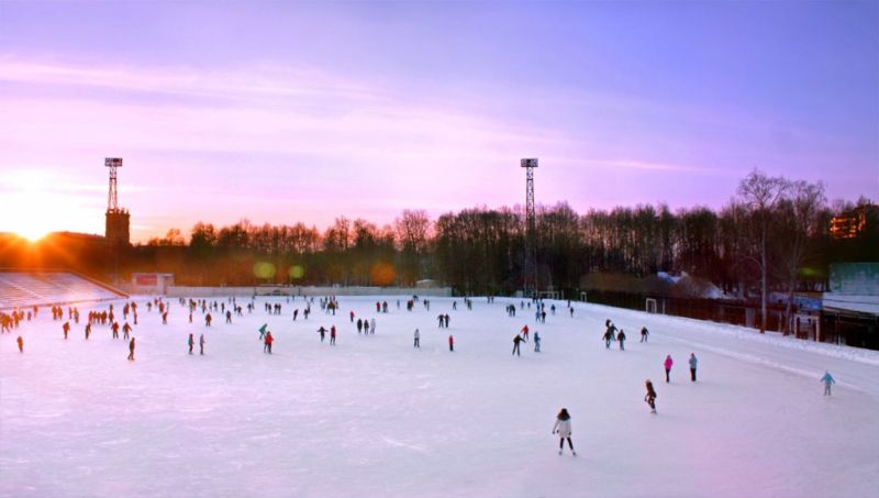 Скользко, морозно, но весело. Где в Перми покататься на коньках | СПОРТ | СПОРТ | АиФ Пермь