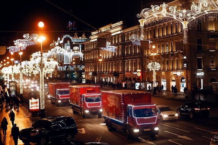 «Рождественский караван Coca-Cola» прибыл в Пермь 21 декабря