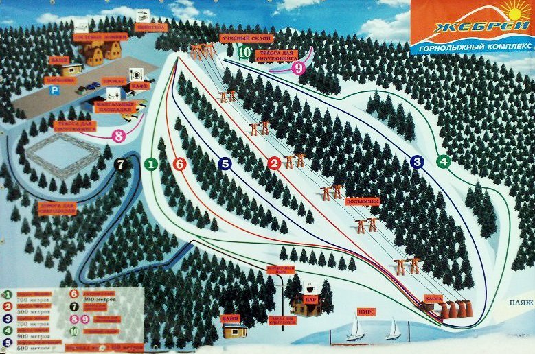 Лыжные базы и горнолыжные курорты Перми и Пермского края