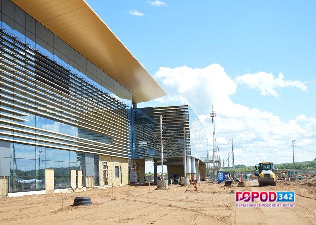 Строительство нового аэровокзального комплекса в Перми выполнено на 75%