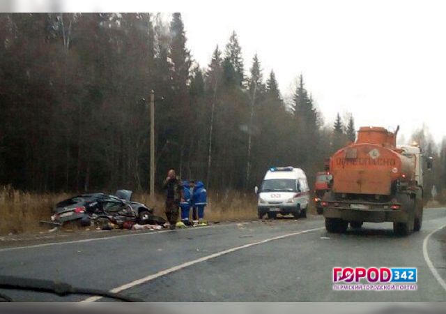 В аварии на трассе Кукуштан — Чайковский погибли два человека