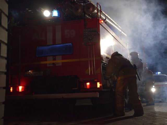 В Пермском крае при пожаре жилого дома погибли три человека