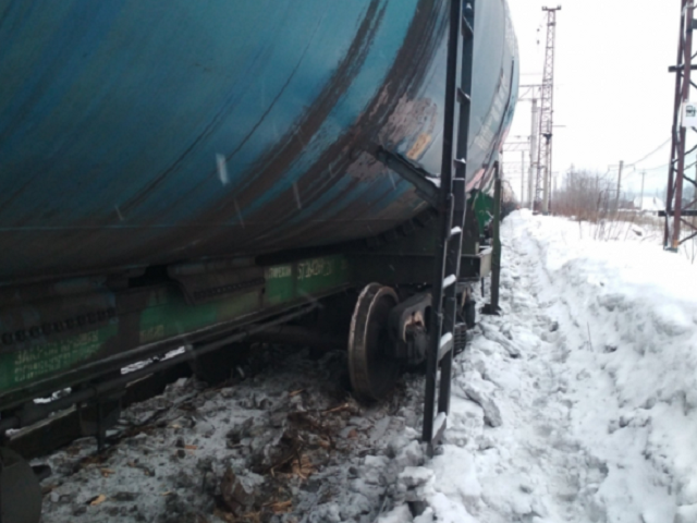 В Пермском крае 19 вагонов грузового поезда сошли с рельсов. Начата доследственная проверка