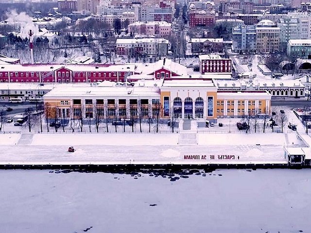 В Перми в праздник ледохода торжественно откроют парадный вход в здание Речного вокзала