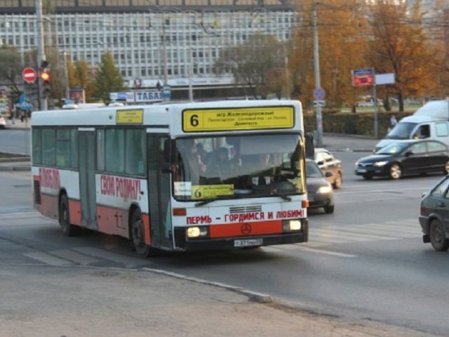 В Перми изменится расписание автобусных маршрутов № 6, 7т, 19, 59 и 62