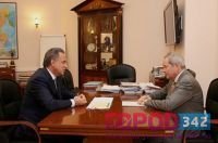 В.Басаргин и В.Мутко обсудили положение с вводом в строй спортобъектов в Прикамье