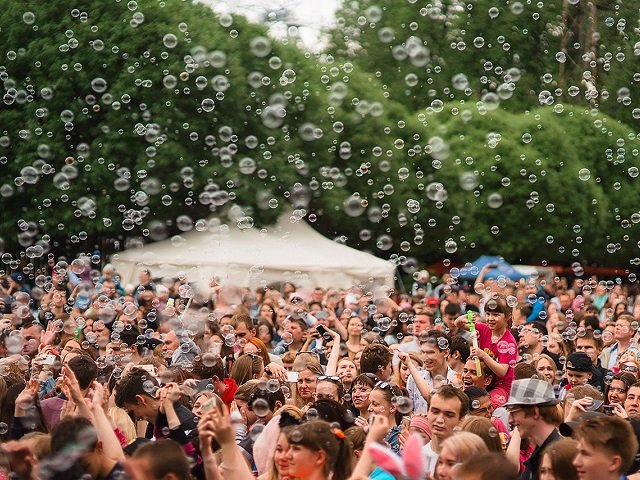 1 июля в Парке Горького в Перми состоится день мыльных пузырей