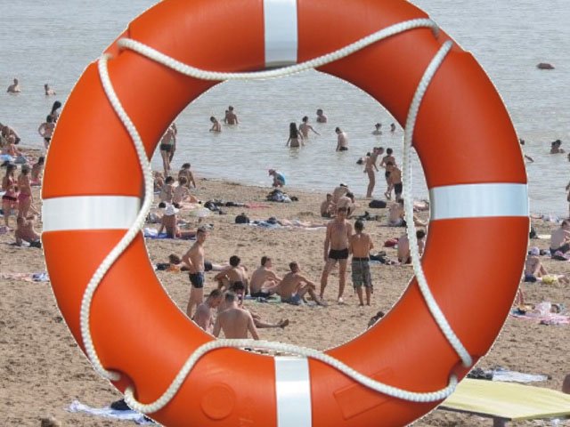 На пляжах Перми для предотвращения несчастных случаев усилили меры безопасности