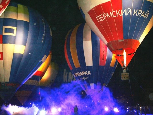 В Кунгуре торжественно закрылся XVII Международный фестиваль «Небесная ярмарка»