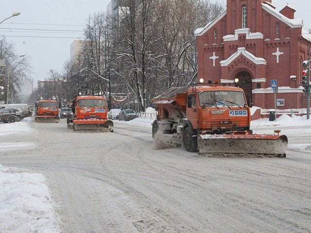 С улиц Перми с начала зимнего содержания на полигоны вывезли более 29 тысяч кубометров снега