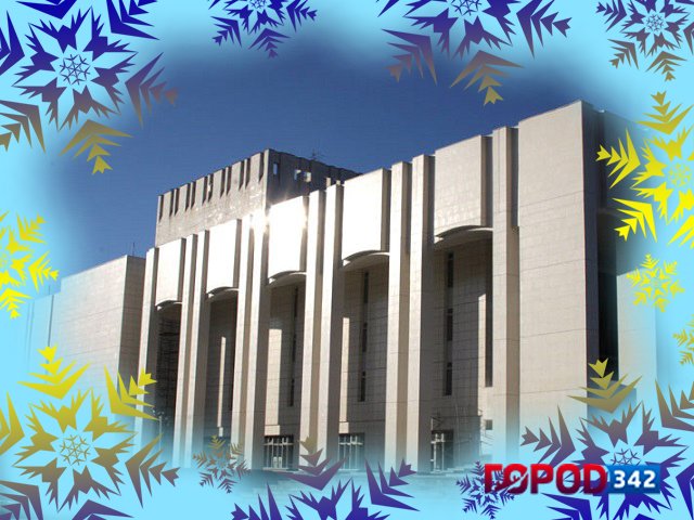7 января на здании Театра-Театра в Перми покажут музыкально-световое шоу «Рождественское чудо»