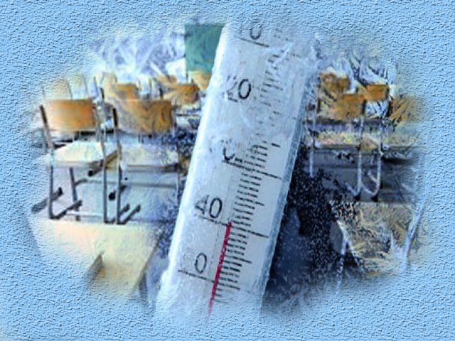 В Перми школьникам разрешили не ходить на уроки при сильных морозах
