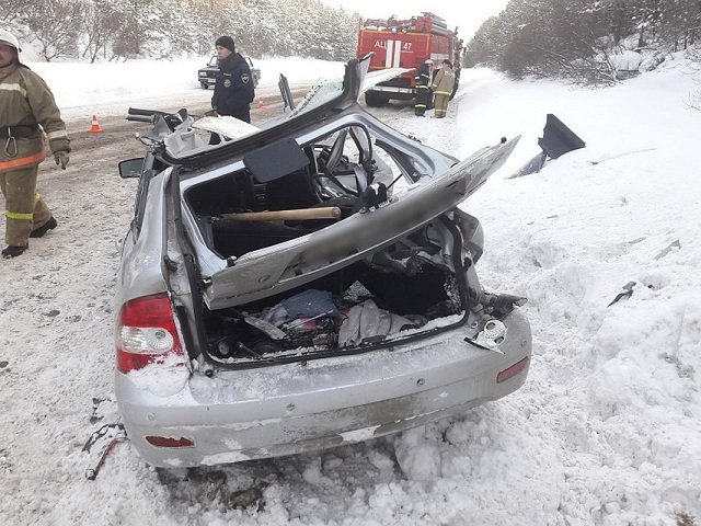 Авария со смертельным исходом на 10 километре автодороги «Обход г. Чайковский»