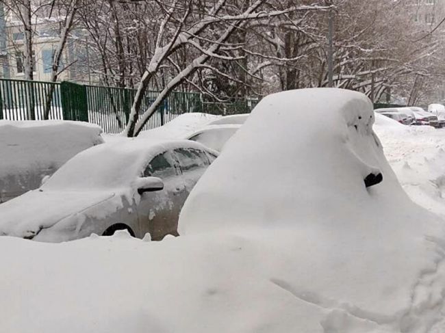 С начала февраля в Перми выпало полторы месячных нормы снега