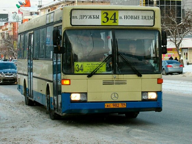 Изменения 34 автобуса