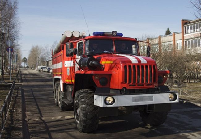 В Перми задымилось здание