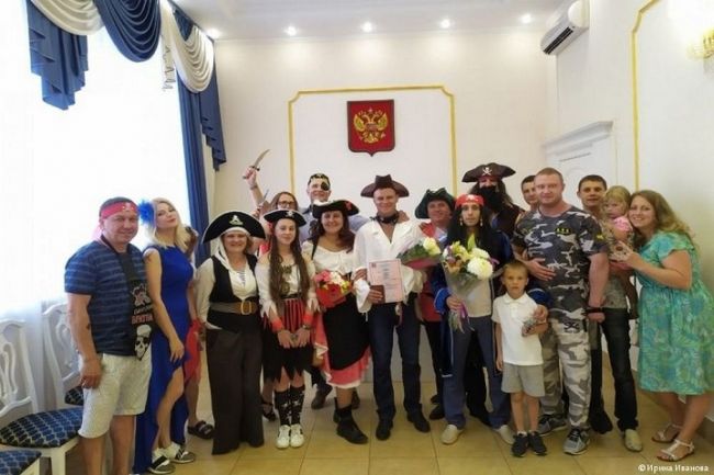 Пиратская свадьба в Перми