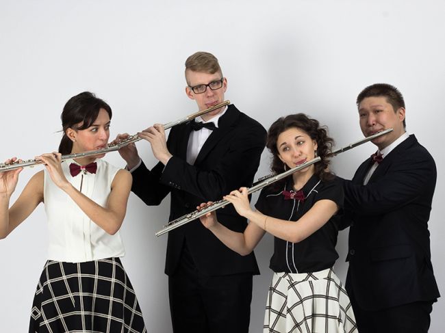 В Пермской филармония пройдет концерт квартета флейт «Рандеву»