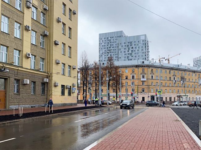 В Перми полностью открыли участок улицы Революции