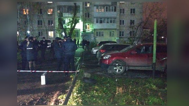 На Комсомольском проспекте в Перми произошел взрыв иномарки