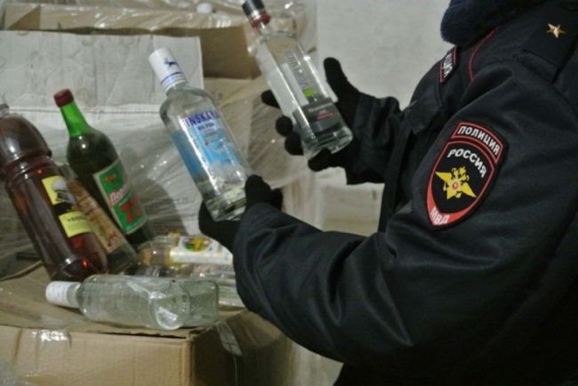 У пермяка изъяли паленый алкоголь на полмиллиона рублей