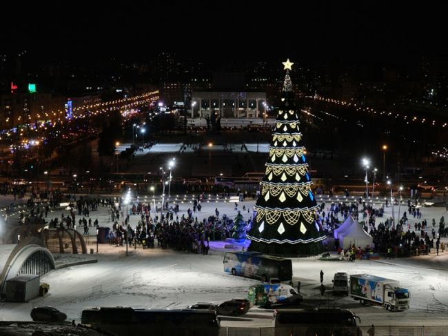 Жители Перми выберут название новогодней елке на эспланаде