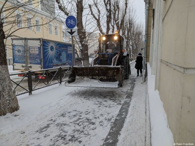 Власти Перми назвали районы с худшей уборкой снега
