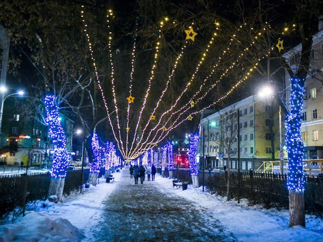 Программа мероприятий в новогоднюю ночь в Перми