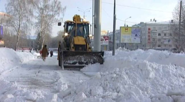 Как почистили снег в Перми, проверила административно-техническая инспекция