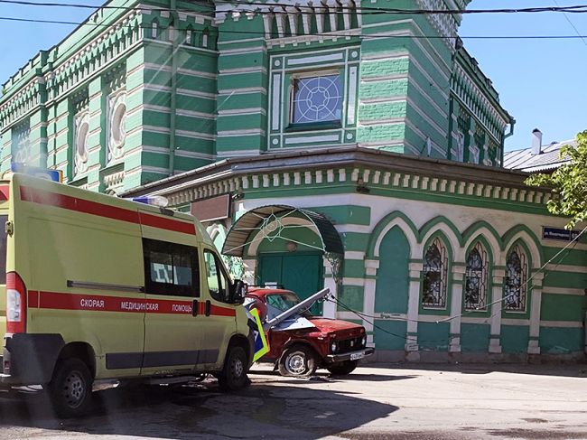В машине «скорой», попавшей в аварию у мечети в Перми, везли грудного ребенка