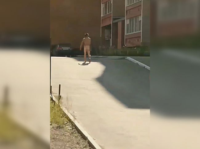 На улицах Перми вновь заметили голого мужчину