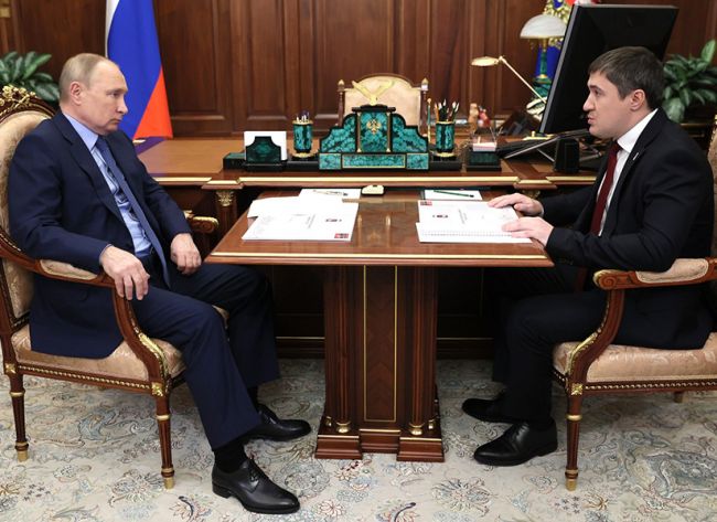 Махонин встретился с Путиным