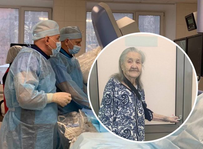 В Перми кардиохирурги успешно прооперировали 97-летнюю женщину