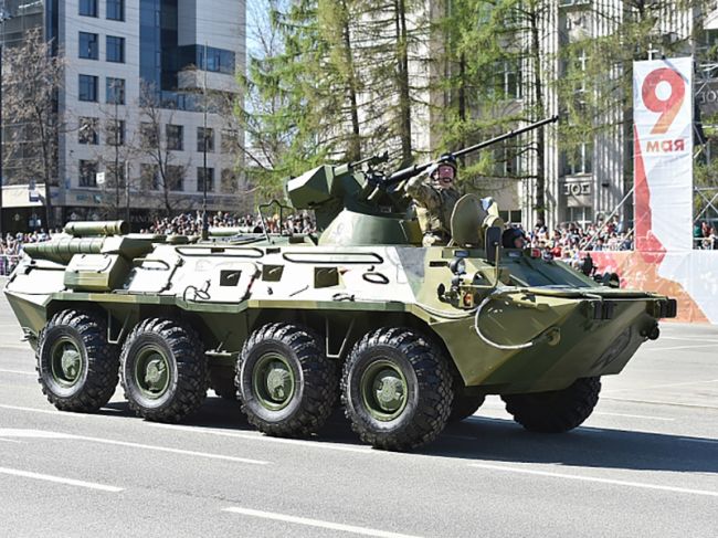 Часть техники с Парада Победы в Перми отправится сразу в зону спецоперации