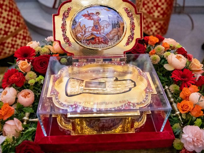 В Пермь привезут ковчег с мощами великомученика Георгия Победоносца