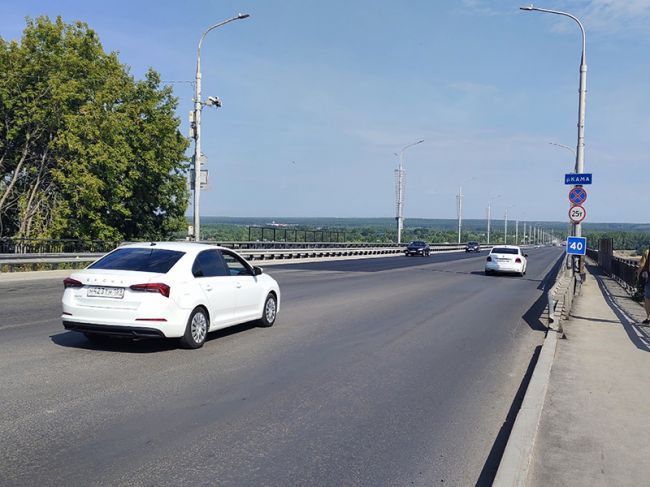 В Перми открыли Коммунальный мост после ремонта