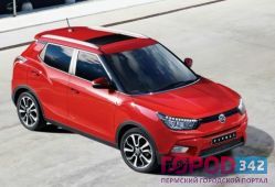 Состоялась официальная премьера кроссовера SsangYong Tivoli